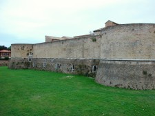 Hrad v městě Pesaro